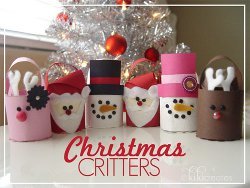 Christmas Characters Treat Buckets