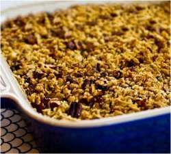 Low-Sugar Flourless Apple Crisp