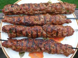 Grilled Kofta Kabobs