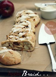 Apple Dessert Braid