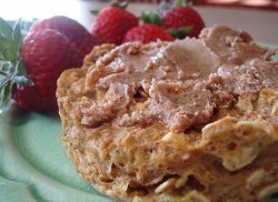 Microwave Baked Pumpkin Oatmeal