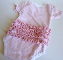 Simple Ruffle Onesie