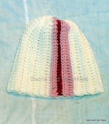 Cotton Candy Stripe Hat