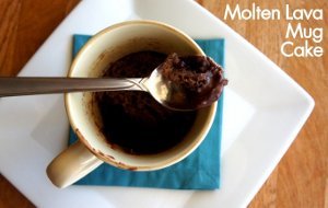 Chocolate Molten Lava Mug Cake