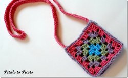 Granny Square Purse Pattern | AllFreeCrochet.com