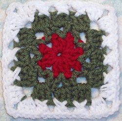 Holiday Wreath Square