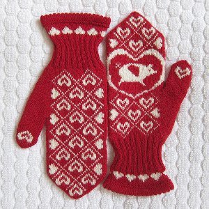 Flying Pigs Mittens