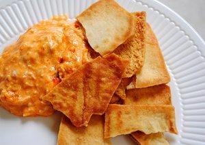 New Year's Buffalo Chicken Dip