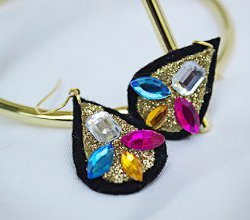 Baroque Gem Earrings