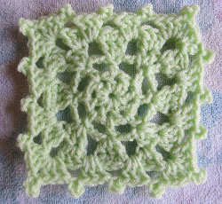 Pastel Picot Square