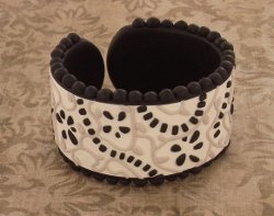 Black and Beige Cuff