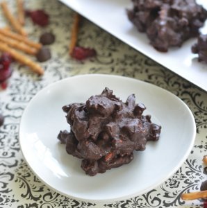 Chocolate Pretzel Clusters