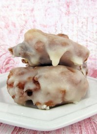 Easy Glazed Apple Fritters