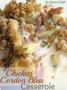 Chicken Cordon Bleu Casserole