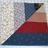 Twisted Rail Fence Quilt Blocks