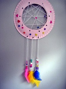 Sweet Dreams Beaded Dream Catcher