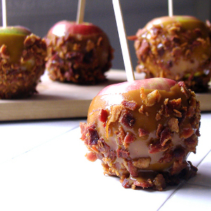 Caramel Bacon Apples