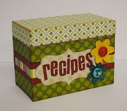Festive Recipe Box