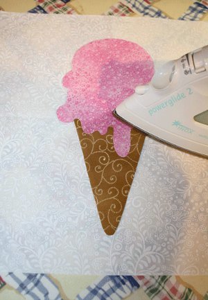 How to Applique Using a Press Sheet