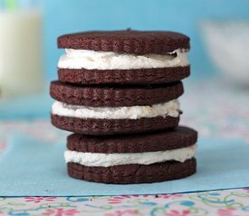 Homemade Double Stuf Oreos