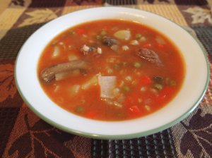 Slow Cooker Beef Barley Soup