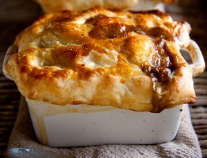 Steak and Mushroom Pot Pie