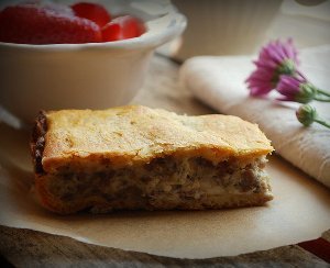 Sausage and Biscuits Casserole