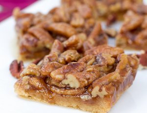 Whole Wheat Pecan Pie Bars