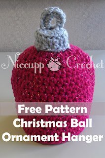 Christmas Ball Ornament Topper