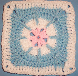 Baby Flower Square