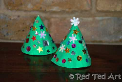 Mini Christmas Tree Ornaments