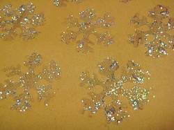 Glitter Snowflake Paper