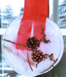 Beautiful Ice Door Hanger