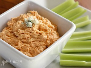 Skinny Buffalo Chicken Dip