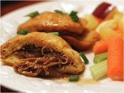 Make-Ahead Pulled Pork Stuffed Biscuits