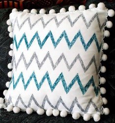 Sketchy Chevron Pillow