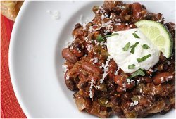 Slow Cooker Chipotle Beef Chili