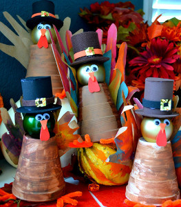 Spiffy Styrofoam Cup Turkeys