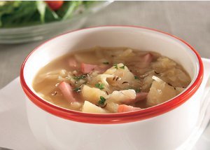 Ham, Potato and Cabbage Soup-image