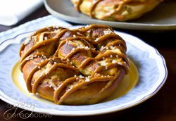 Just-Like Auntie Anne's Caramel Apple Soft Pretzels