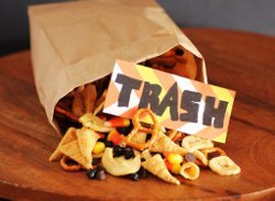 Halloween Trash Trail Mix