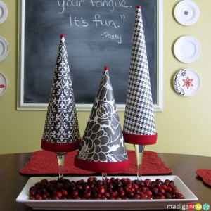 DIY Paper Christmas Trees