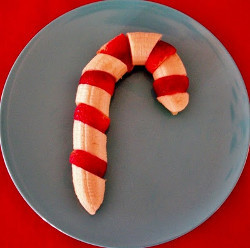 Festive Fruit Candy Canes