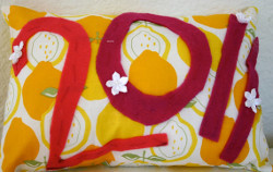 Cushy New Year's Wish Pillow