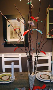 Thanksgiving Twig Centerpiece