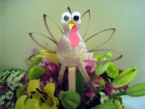 Paper Tube Thanksgiving Turkey