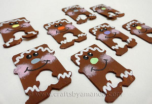 Gingerbread Bread Tie Men