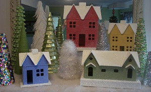 Vintage Christmas Village