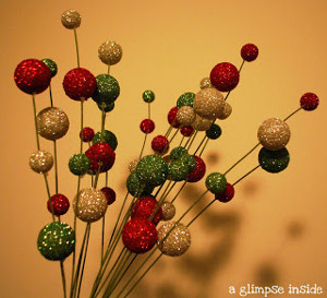 Decorative Christmas Tree Picks