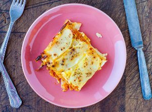 Pumpkin and Cheesy Baked Potato Casserole